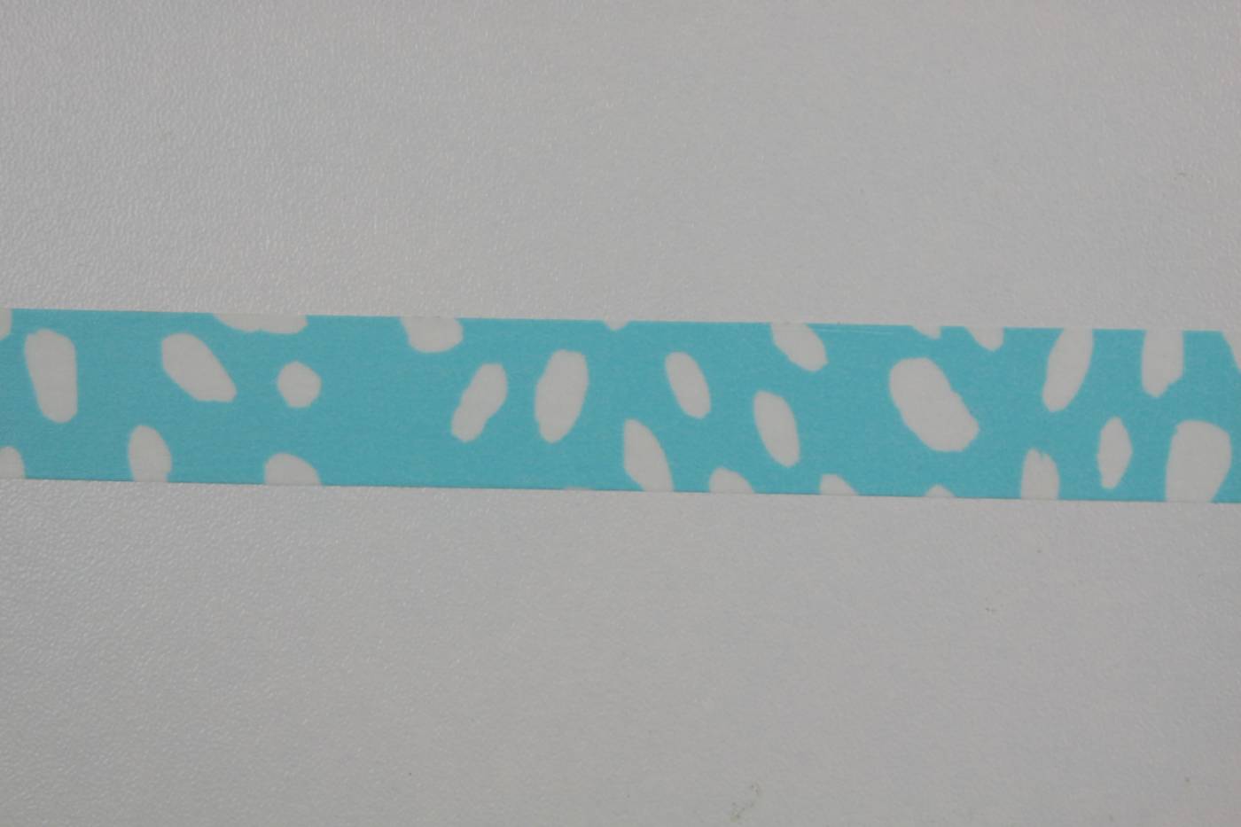 Washi tape-masking tape-aquablauw-wit ge