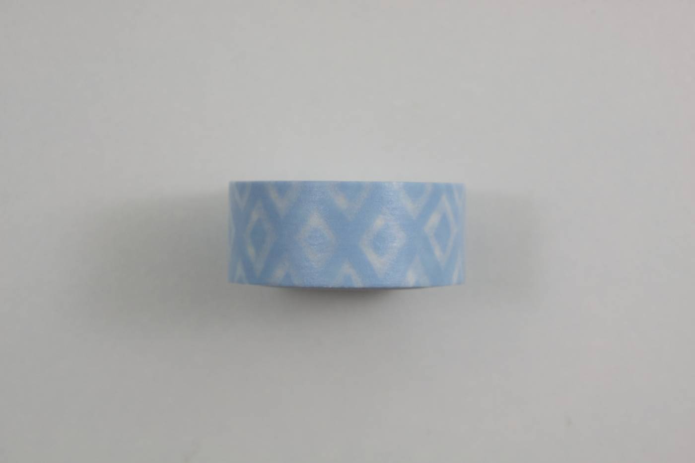 Washi tape-masking tape-wit-lichtblauw-w