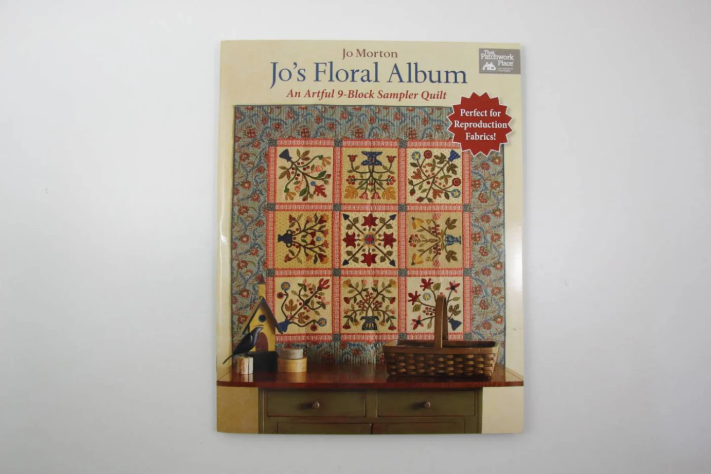 Jo's Floral Album-patchwork en applicati.
