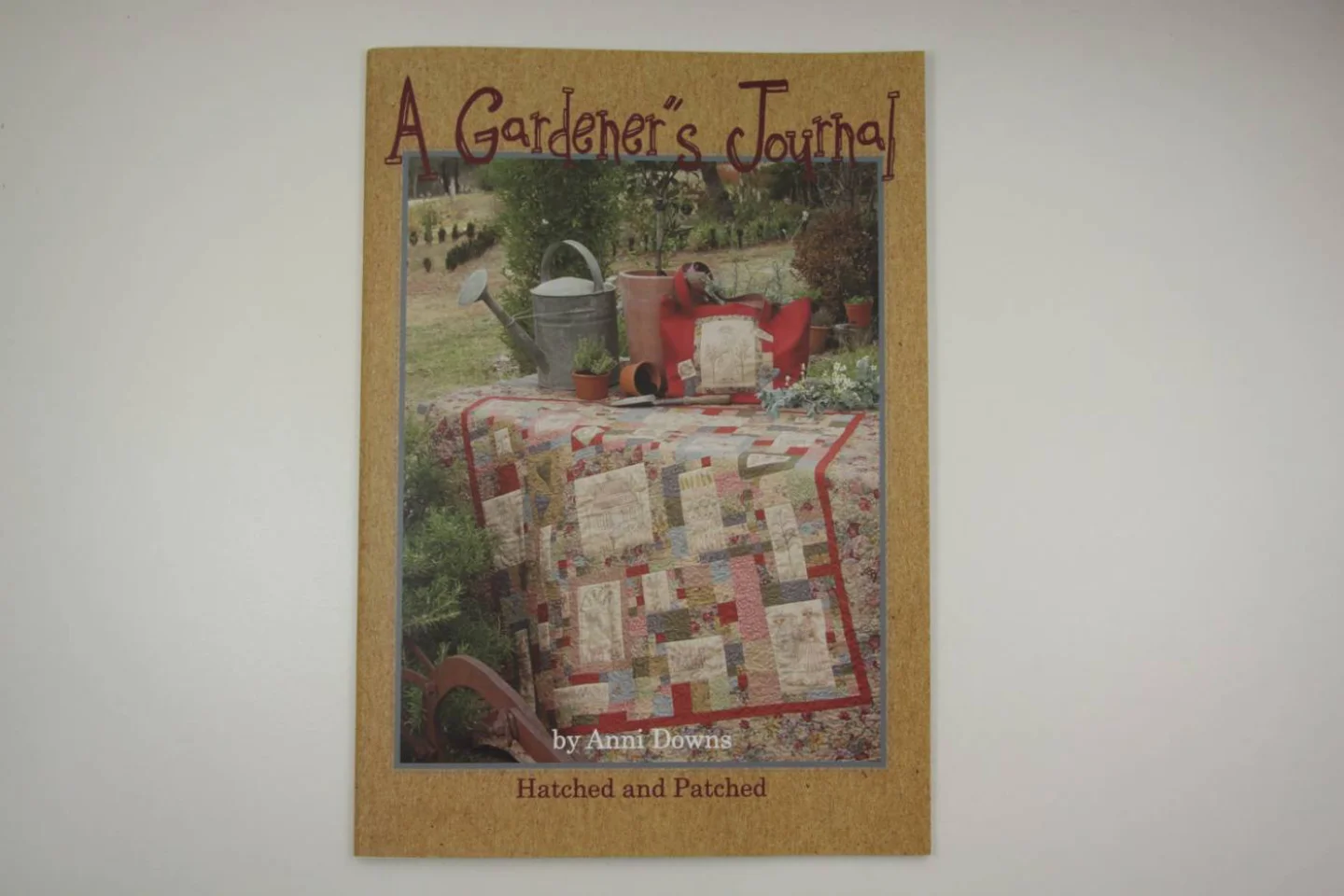 Quiltboek A Gardener's Journal-patchwork.