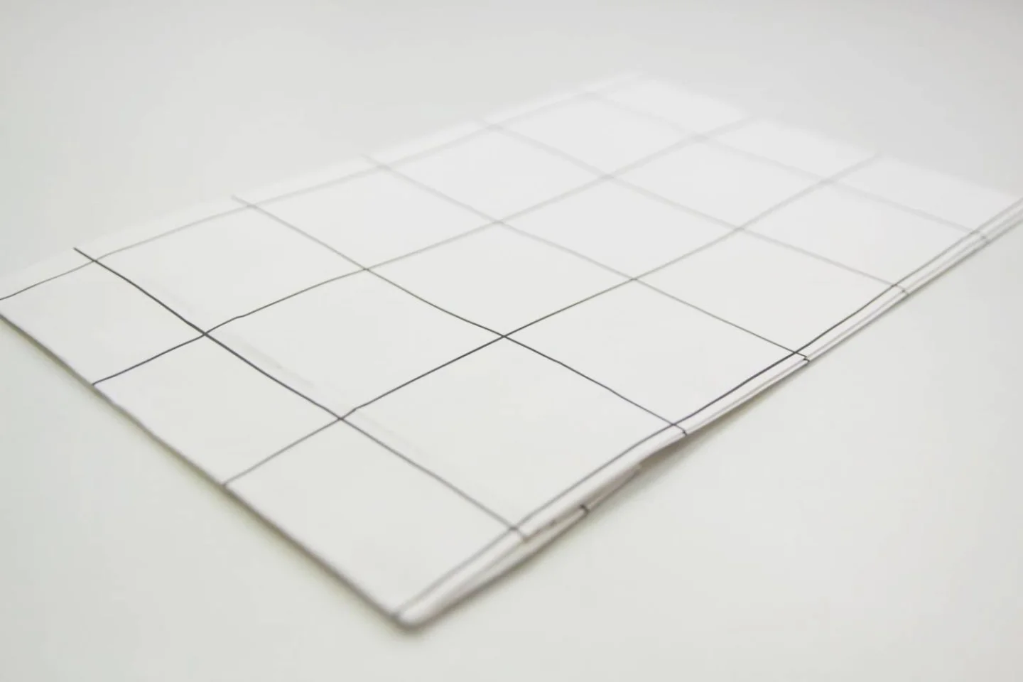 blokbodemzakje grid monochrome zwart wit.