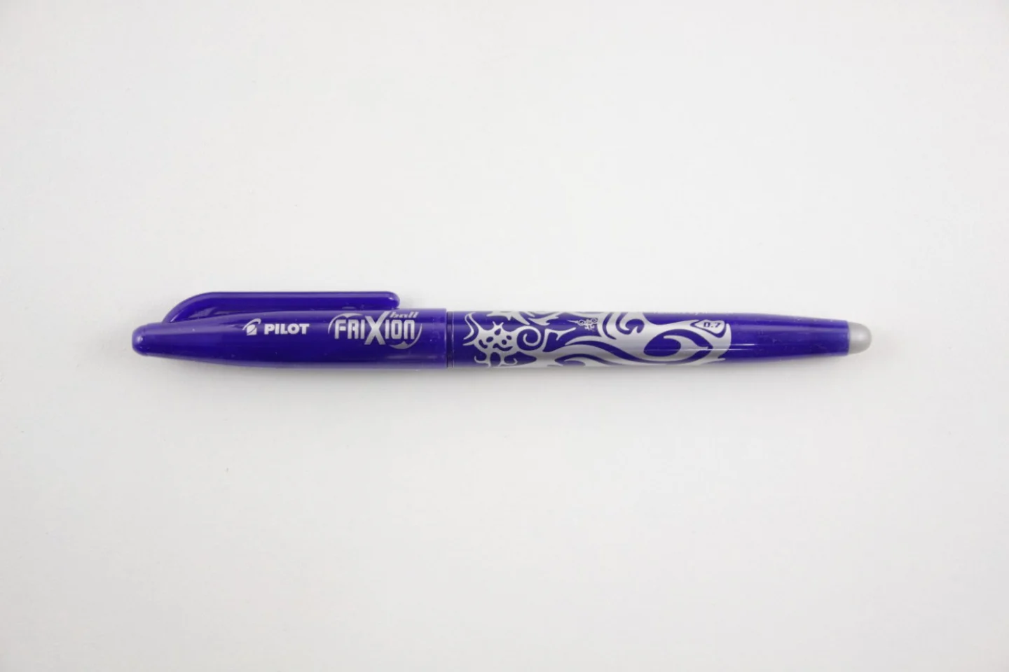 frixion pen blauw.