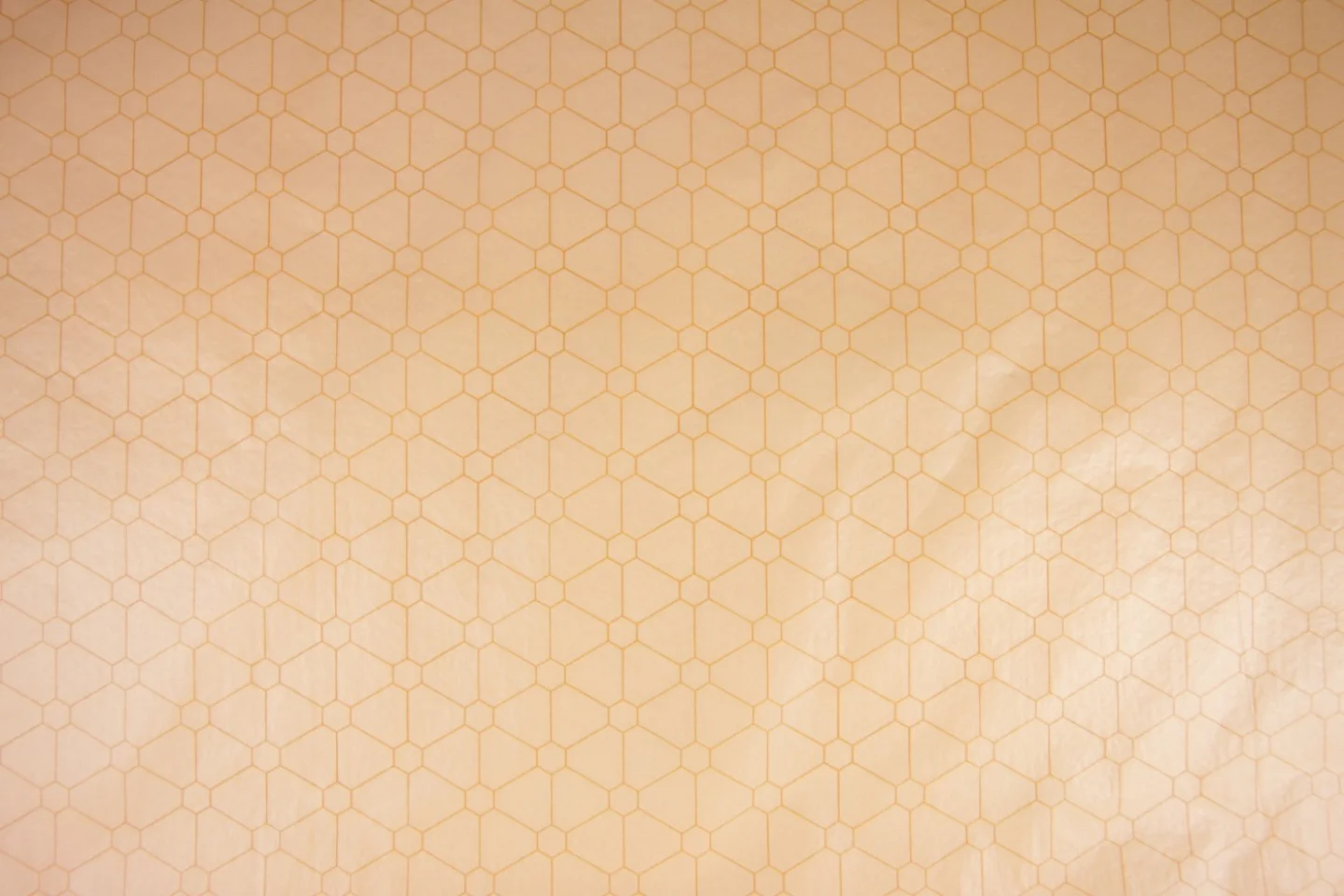 Vloeipapier-licht zalmroze-hexagon-50x70.